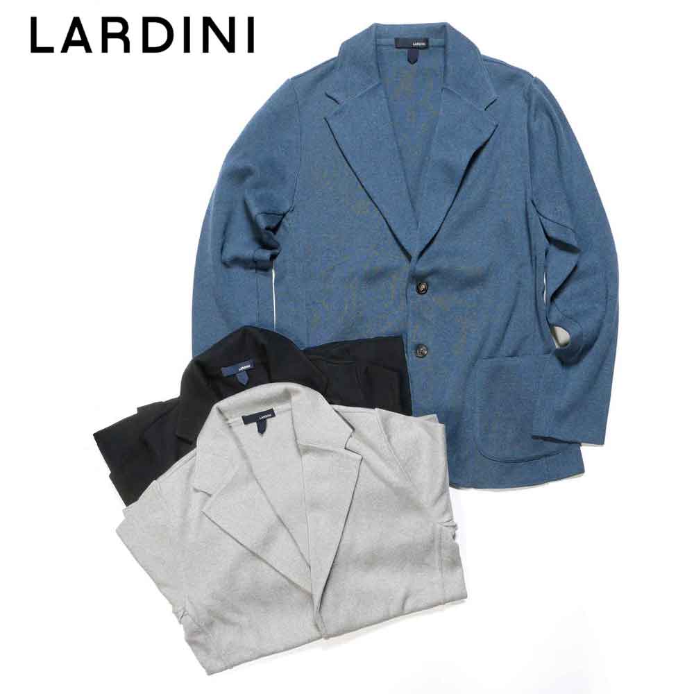 楽天市場】LARDINI ラルディーニ メンズ コットン ニット ジャケット