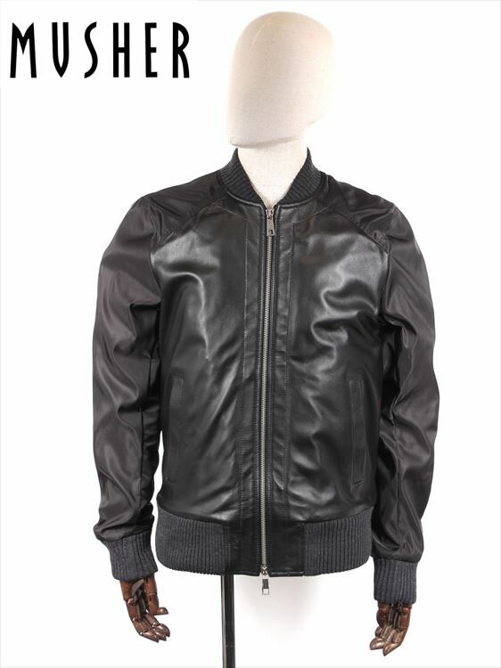 OFFICINE VINCI スエード レザー ジャケット ブルゾン 定価20万 OFFICINE VINCI スエード レザー ジャケット ブルゾン 定価20万