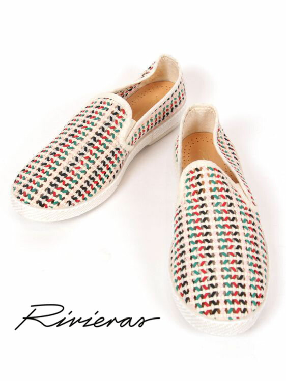 楽天市場 Offセール 国内正規品 Rivieras リヴィエラ Napoles Salvador サルバドール メッシュ スリッポン メンズ 3138 Ri191ua3138 カラフル Un Passo Avanti