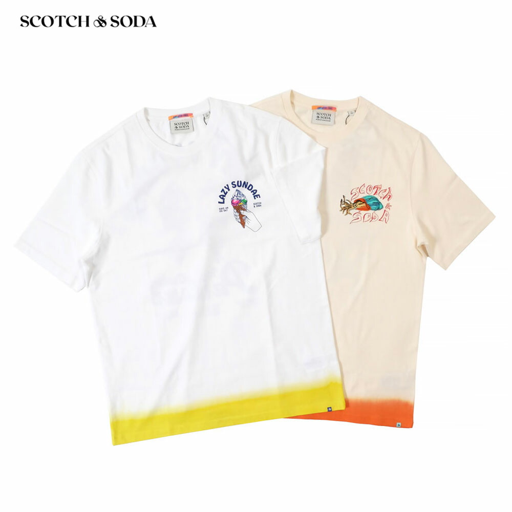 ★日本未入荷*SCOTCH&SODA*新作*ロゴ刺繍Tシャツ/SKY★ 楽天市場】【20%OFFセール】スコッチ＆ソーダ Scotch&Soda 半袖