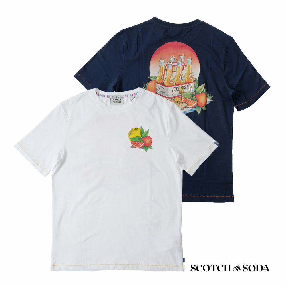 ★オランダ輸入品/即発可*SCOTCH&SODA*スプラッターTシャツ/L★ 楽天市場】【20%OFFセール】スコッチ&ソーダ Scotch&Soda 半袖
