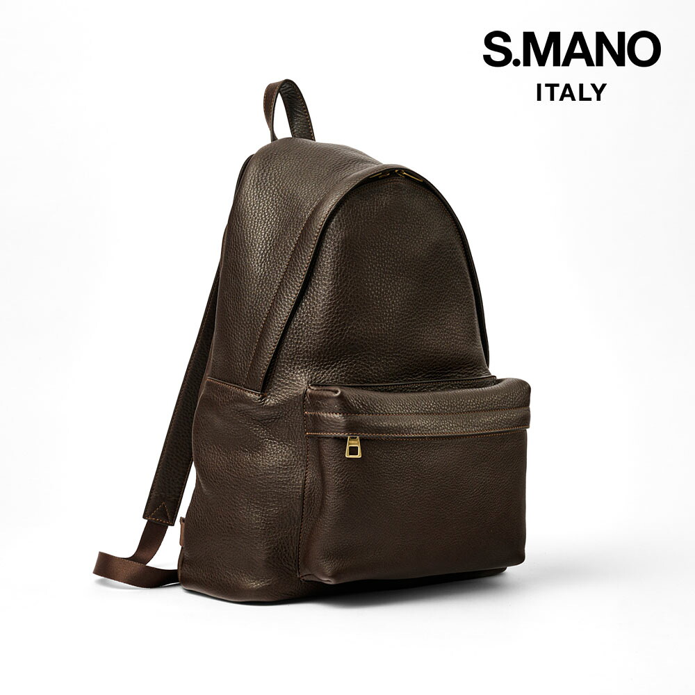 S.MANO エスマーノ DAY PACK デイパック バックパック dk.brown smn008|un passo AVANTI