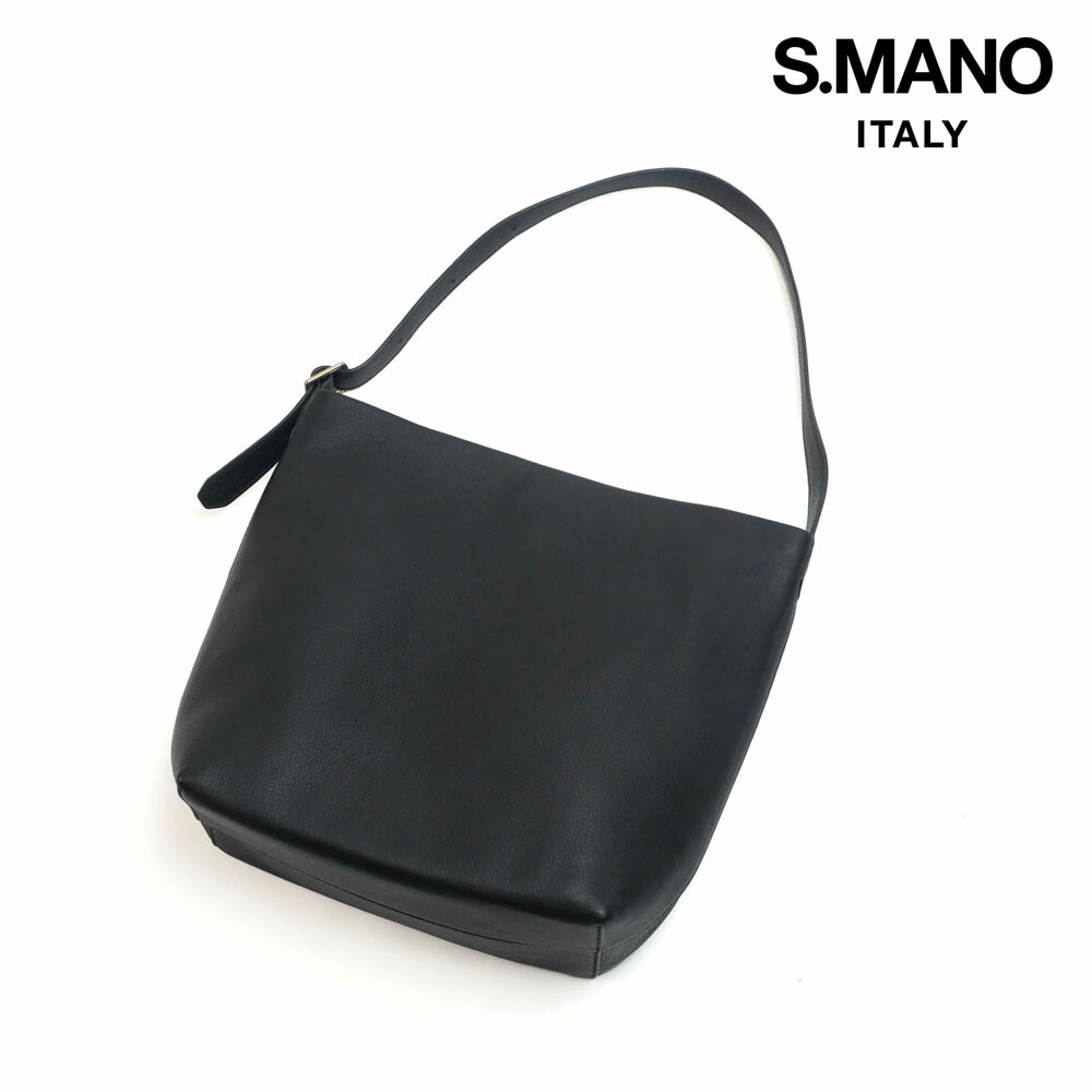 楽天市場】エスマーノ バッグ 牛革 イタリアンレザー 巾着型 ワン
