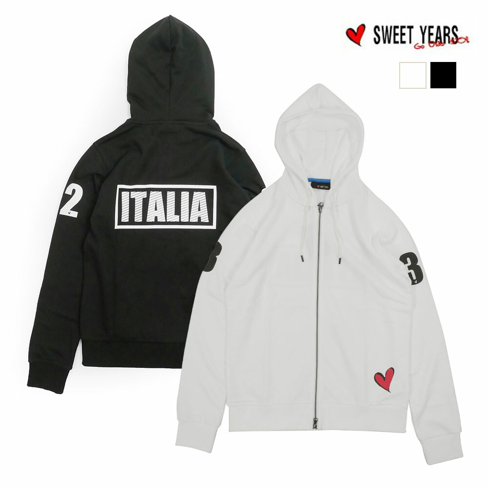 スウィートイヤーズ　メンズ　パーカースウェット　ハート スウィート イヤーズ(Sweet years) メンズパーカー・トレーナー | 通販