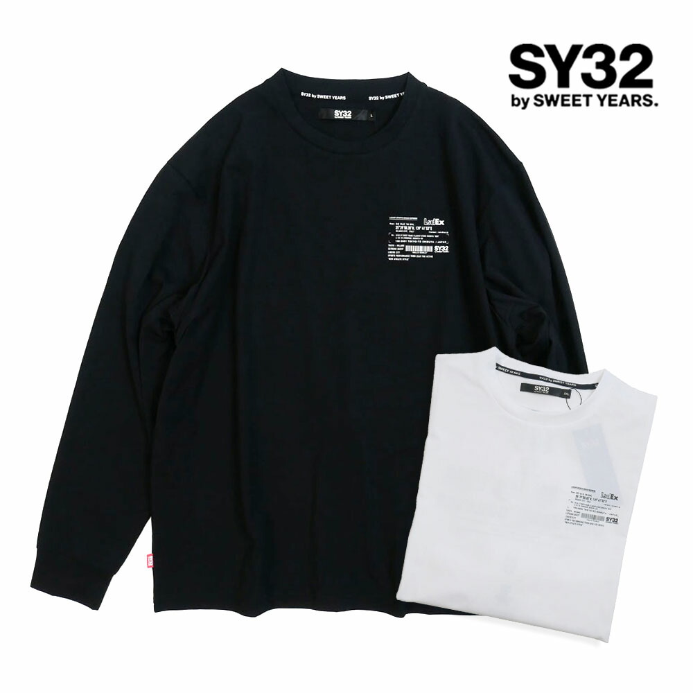 【SY32 SWEET YEARS】レディース ロングスリーブ S ブラック SY32 SWEET YEARS】レディース ロングスリーブ S ブラック
