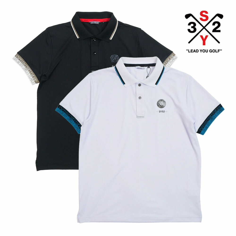 【SY32 SWEET YEARS】ポロシャツ XL ブルー SY32 SWEET YEARS】ポロシャツ XL ターコイズブルー