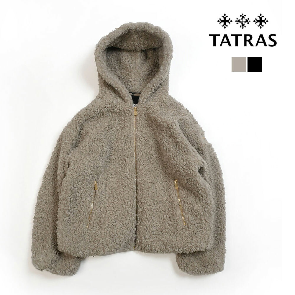 TATRAS タトラス イパマ ファー ブルゾン l.gray black IPAMA ljxa0042033588 1 2