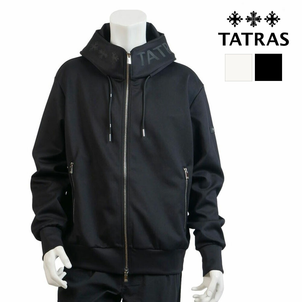 TATRAS タトラス BARBIO パーカー ブルゾン ivory black mckz0405063581 1 2 3 4