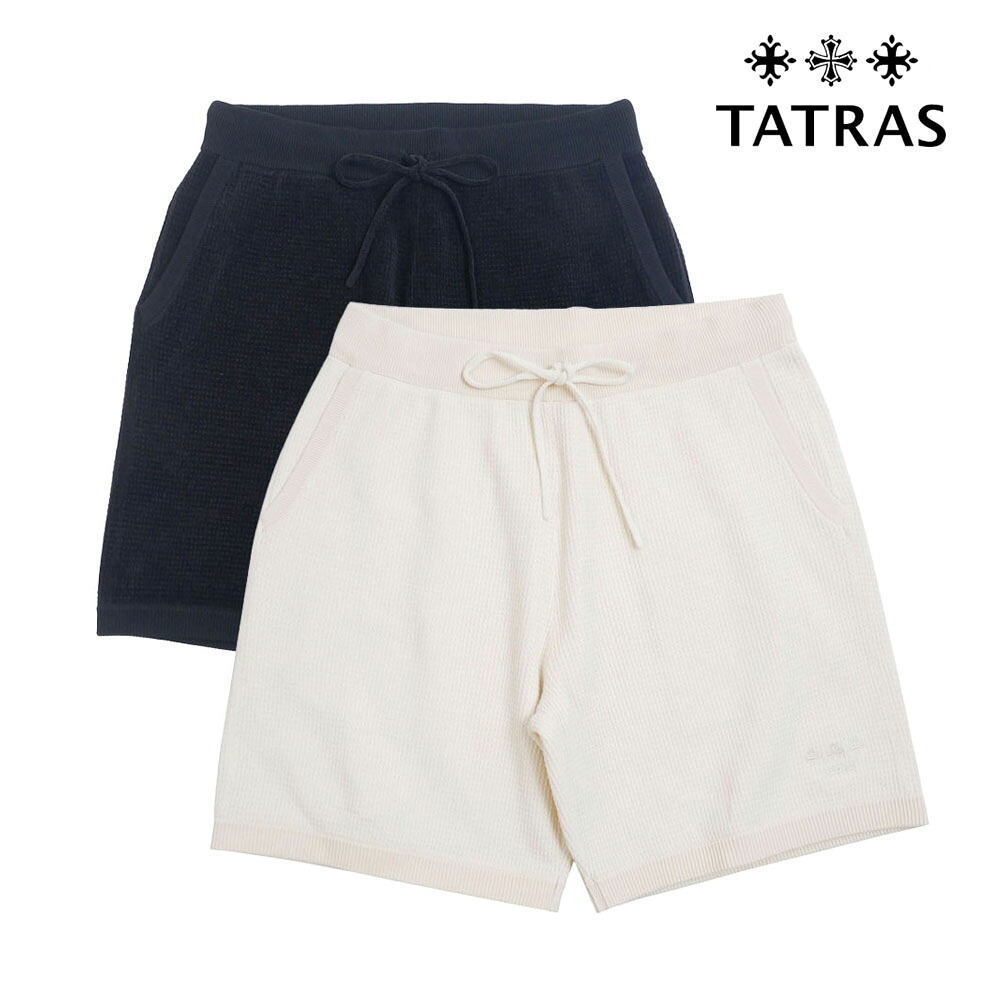 TATRAS タトラス NIDRI ショートパンツ ivory black mckz0593053588 2 3 4 5