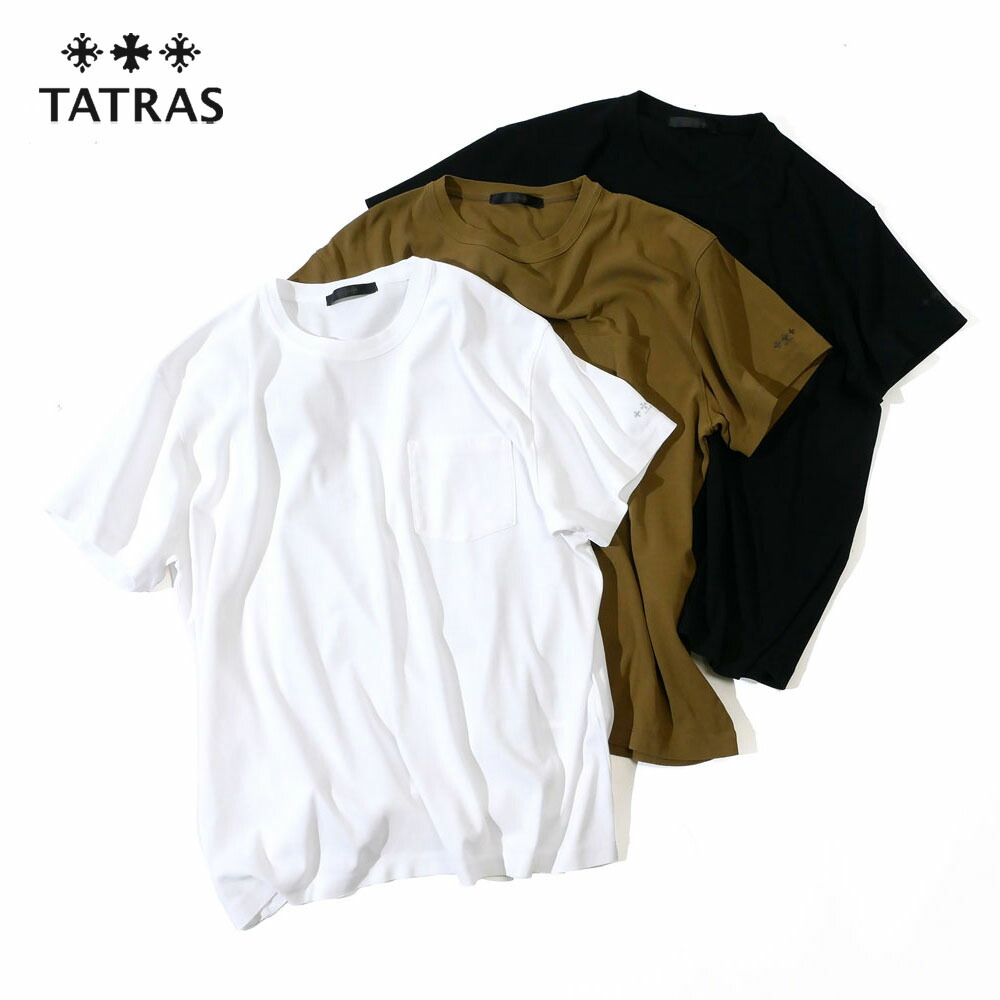 楽天市場】TATRAS タトラス クルーネック Tシャツ MTKE25S8036-M