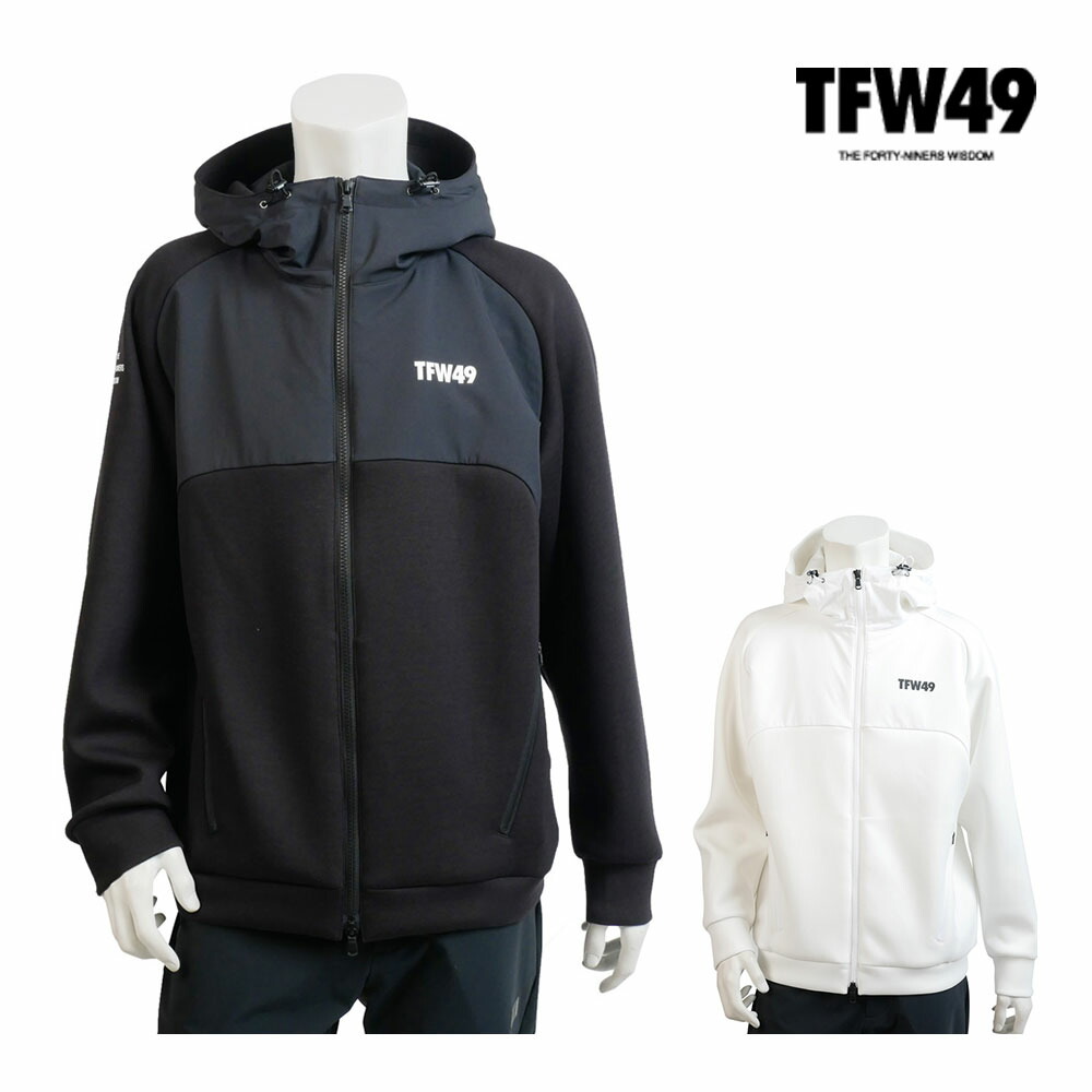 新品未使用　TFW49 長袖　パーカー　S CARDBOARD MATERIAL FULL ZIP HOODIE | TFW49（ティーエフダブリュー