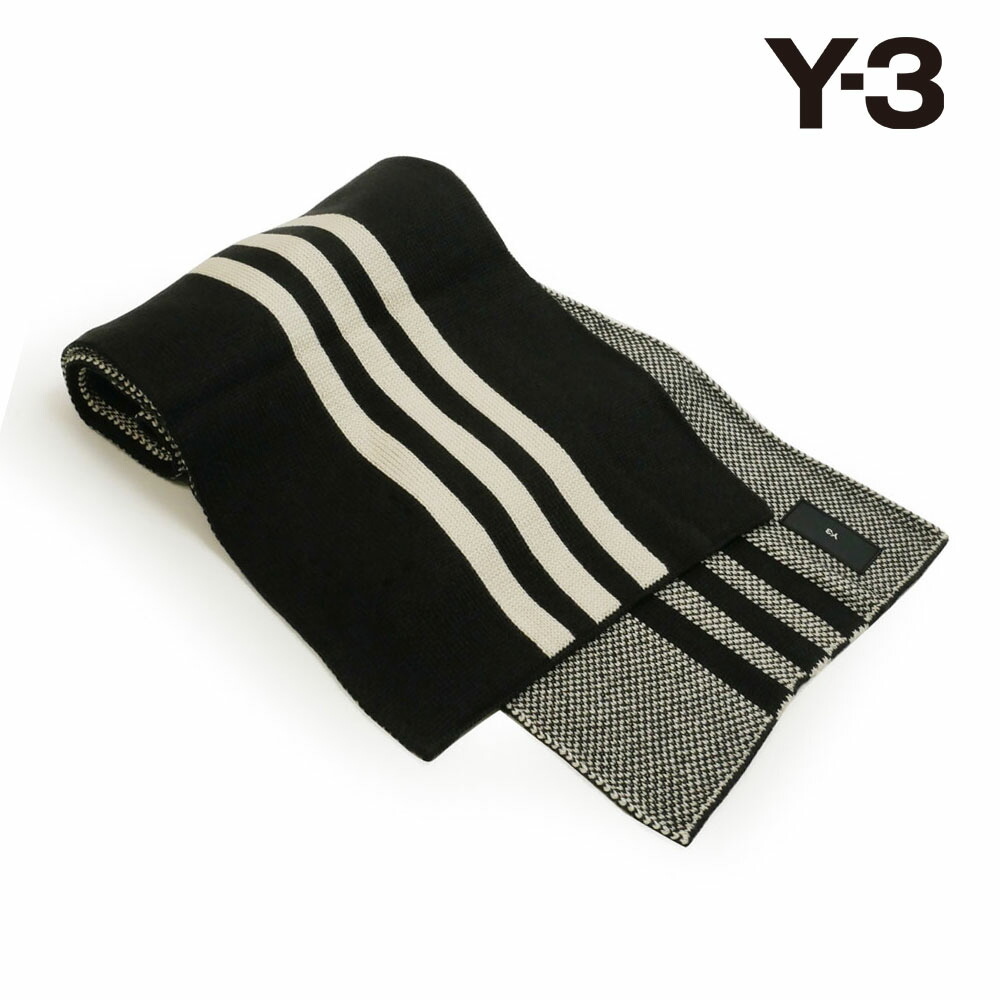 楽天市場】Y-3 ワイスリー マフラー スカーフ BLACK/ブラック Y
