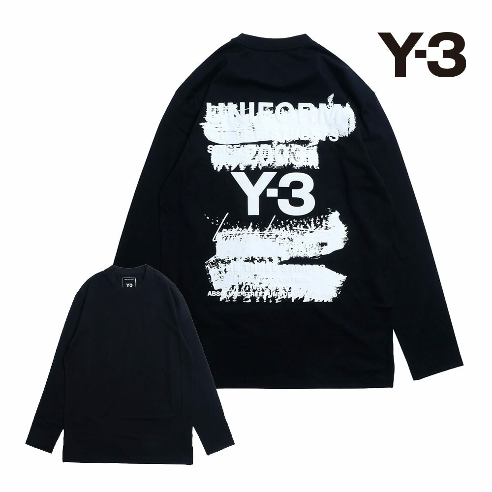 試着のみ Y-3 ワイスリー adidas アディダス L クルーネック 黒 楽天市場】Y-3 ワイスリー adidas アディダス YOHJI YAMAMOTO