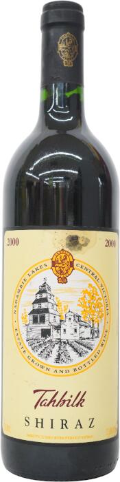 【ラベル不良】タービルク シラーズ 2000 750ml 赤 フルボディー Alc13%