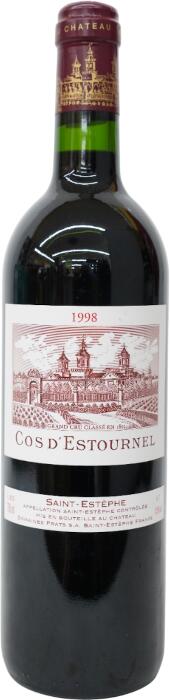 シャトー・コス デストゥルネル 1998 750ml 赤 CHATEAU COS D’ESTOURNEL