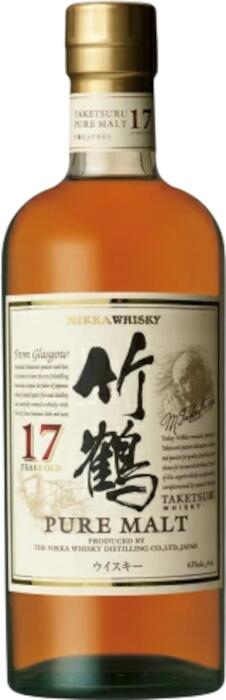 楽天市場】【WWA2014受賞記念ラベル】竹鶴17年 ピュアモルト 43度
