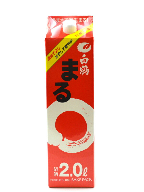 白鶴酒造 送料無料 白鶴 サケパック まる 3Lパック 3000ml×4本 1