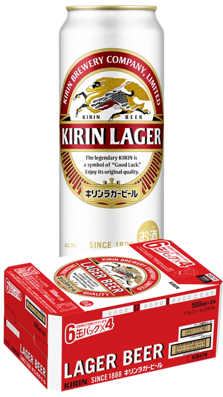 楽天市場】キリン ラガー ビール【500ml】 ｜ ビール キリンビール 缶