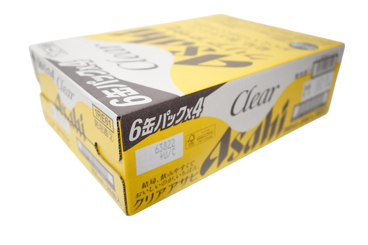 クリアアサヒ　48本（350ml×24本×2箱） アサヒ クリアアサヒ 贅沢ゼロ 350ml 48本(24本×2ケース) 発泡