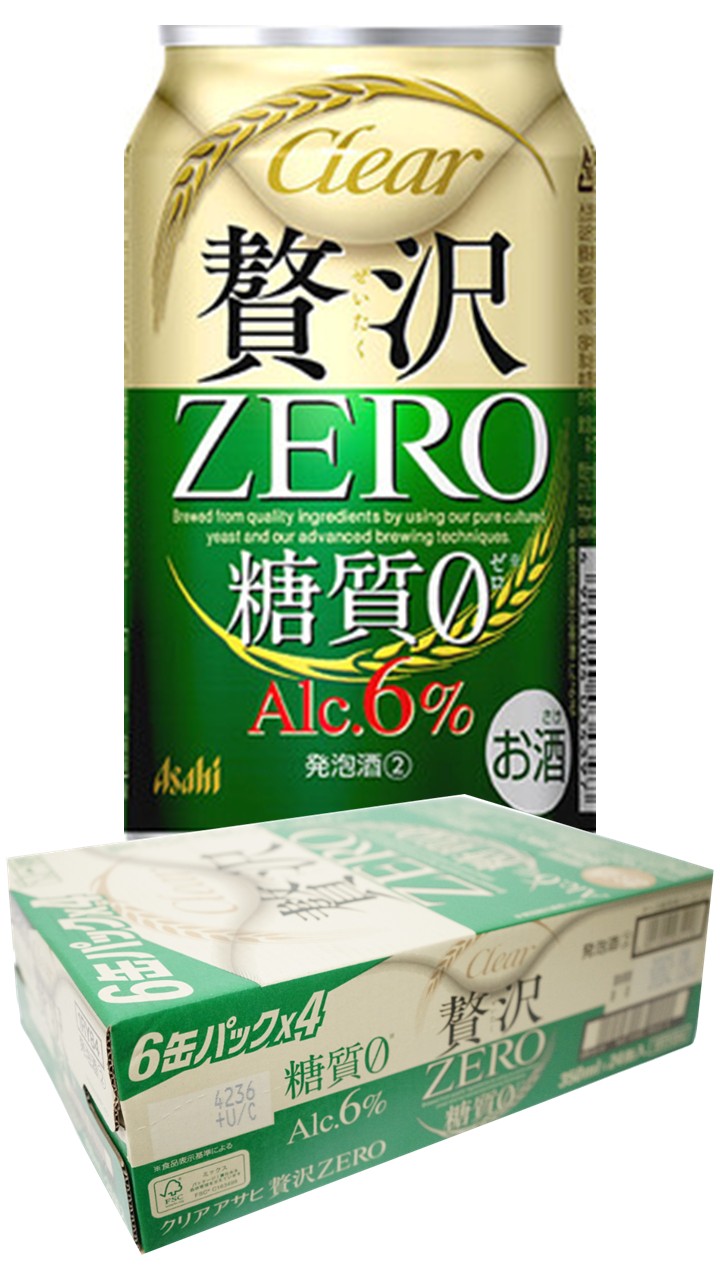 クリアアサヒ　350ml×60本 アサヒ クリアアサヒ 350ml缶｜格安・安いお酒の通販／配達ならカクヤス