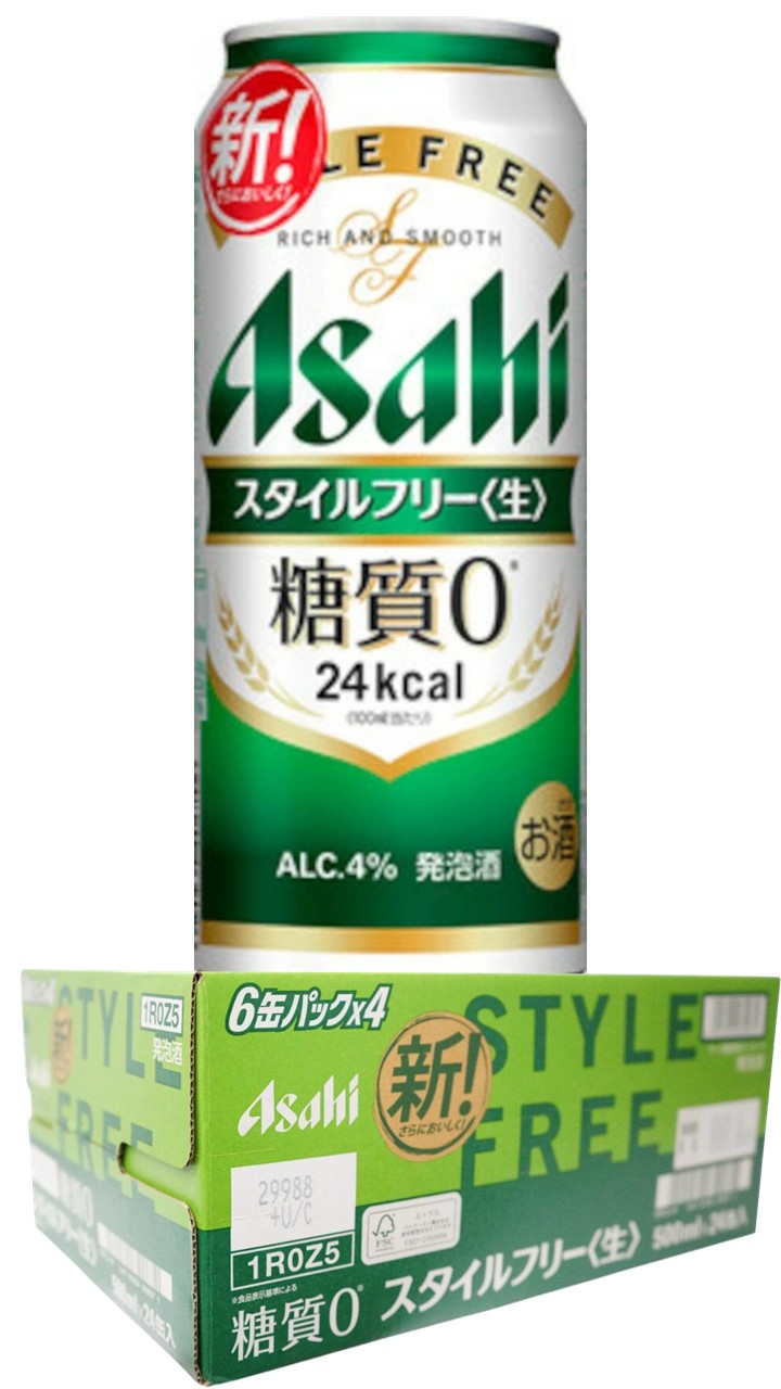 楽天市場】アサヒ スタイルフリー 生 発泡酒 500ml 缶 バラ 1本