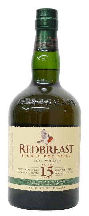 レッドブレスト 15年 700ml アイリッシュウイスキー Alc46%