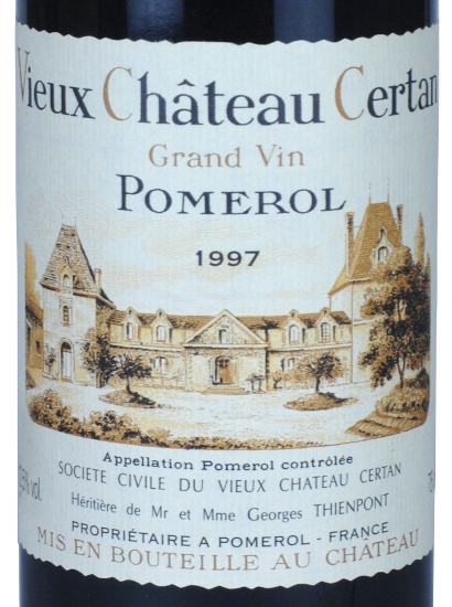 Vieux Chateau Certan（ヴュー シャトー セルタン）2011 13.5% 750ml