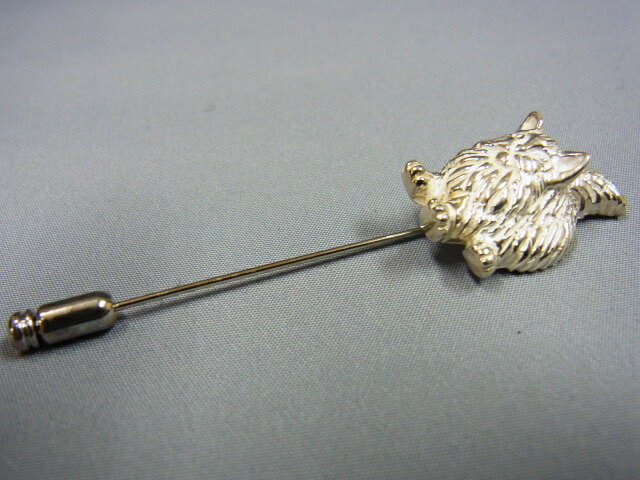 シルバー キャット ラペル ピン SILVER925