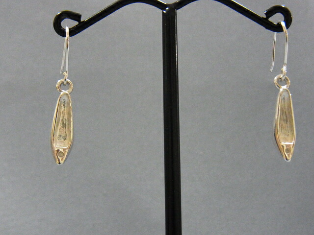 シルバー 粒 ダイヤ ハイヒール フック ピアス SILVER925|アップサイドShop