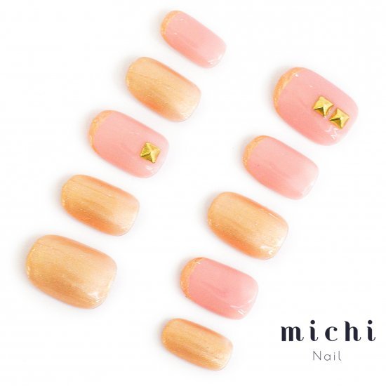 楽天市場 最大250円offクーポン配布中 シャンパンゴールドの上品ネイル Michinail ネイルチップ ミチネイル ネイル つけ爪 ハンドメイド ネイル ショートネイル ニュアンスネイル ブライダルネイル 成人式ネイル オリジナルtシャツのup T
