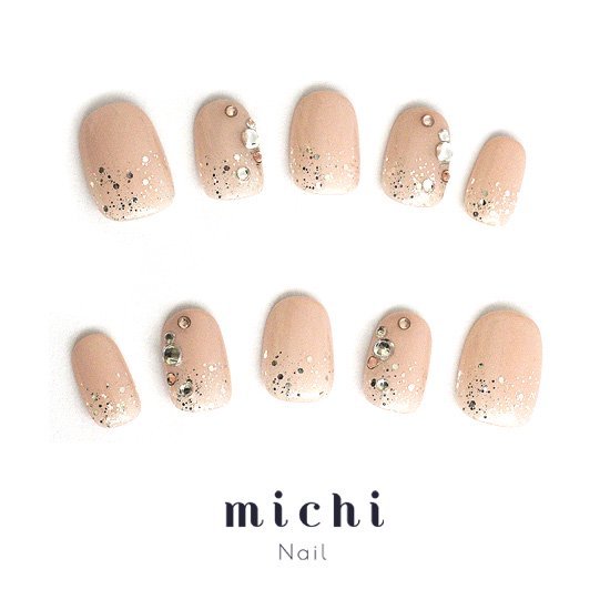 楽天市場 最大250円offクーポン配布中 ペールピンクの上品パールネイル Michinail ネイルチップ ミチネイル ネイル つけ爪 ハンドメイド ネイル ショートネイル ニュアンスネイル ブライダルネイル 成人式ネイル オリジナルtシャツのup T