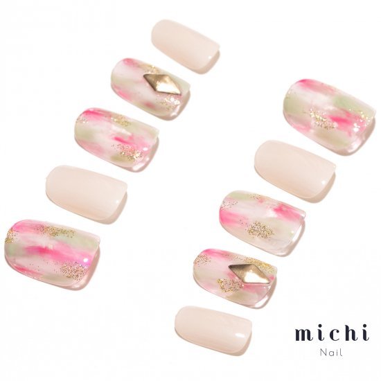 楽天市場 最大250円offクーポン配布中 クリアタイダイスタッズネイル Michinail ネイルチップ ミチネイル ネイル つけ爪 ハンドメイド ネイル ショートネイル ニュアンスネイル ブライダルネイル 成人式ネイル オリジナルtシャツのup T