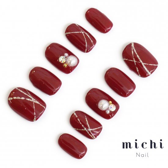 楽天市場 最大250円offクーポン配布中 スタイリッシュネイル ボルドー Michinail ネイルチップ ミチネイル ネイル つけ爪 ハンドメイドネイル ショートネイル ニュアンスネイル ブライダルネイル 成人式ネイル オリジナルtシャツのup T