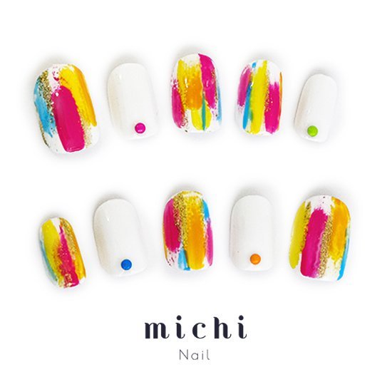 みきなページ ネイルチップ 楽天市場】きれいめフラワーネイル michinail ネイルチップ