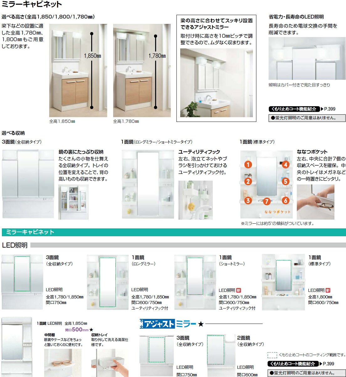 ミラーキャビネット 照明 Led照明 タイプ 1面鏡 ロングミラー 全高1 780mm用 くもり止めコートなし オフト Oft 間口600mm 住宅設備のプロショップdooon 手洗器 メーカー直送のみ 代引き不可 Np後払い不可 洗面台 Mftx1 601ypj キッチン Inax Lixil