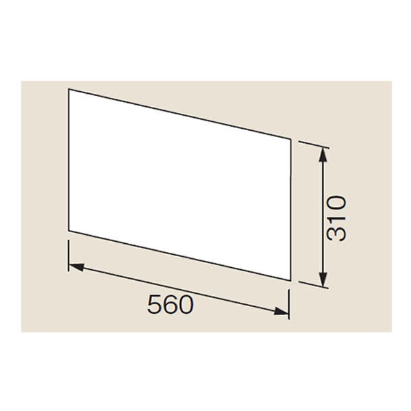 楽天市場】リンナイ 浴室テレビ取替用化粧プレート 【DSP-550】 : 住宅設備のプロショップDOOON！！