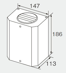 ノーリツ 給湯器 部材 0707899 排気自在カバーFL-1 【0707899】