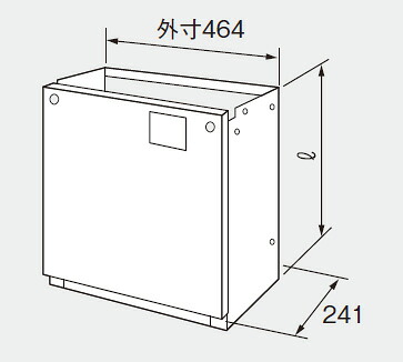 ノーリツ 給湯器 部材 0708361 据え置き台D66-650-W 【0708361】 住宅設備家電用アクセサリー・部品-住宅設備家電-家電