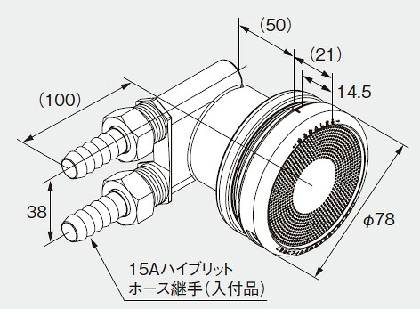 ノーリツ 給湯器 部材 0709356 循環アダプターJX-F HH 【0709356】