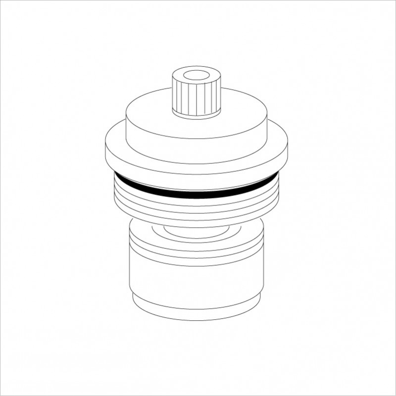 KVK　【KPS026H-B/800】　旧MYM止水カートリッジ　旧MYM補修部品＞構造部品【NP後払いOK】