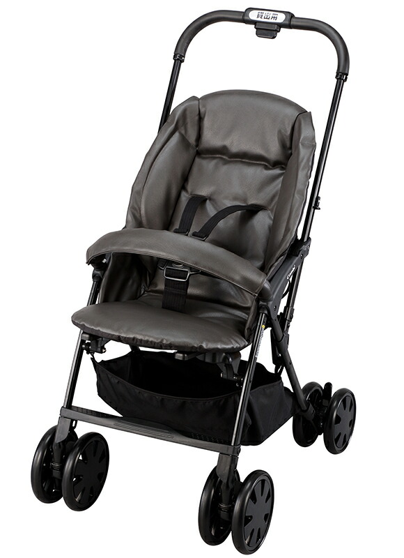 Combi 折りたたみ式ベビーカー グレー sc61g.jpg