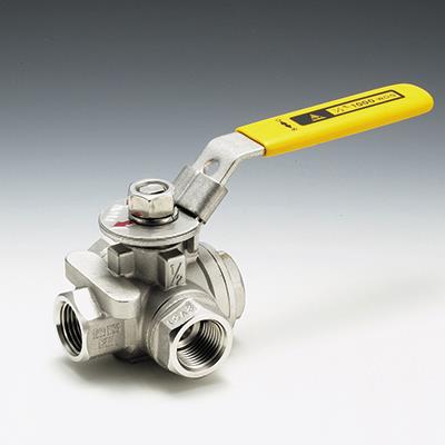 フローバル 【形式：V32L-16 商品コード：01100708】 3方向ボールバルブ V32L-16 2\