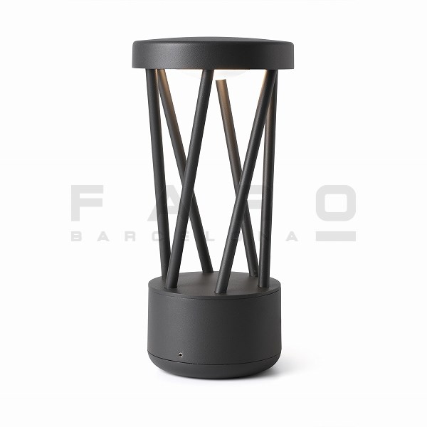 ゴーリキアイランド 【FA71286】 TWIST LED Dark grey beacon lamp h30珊