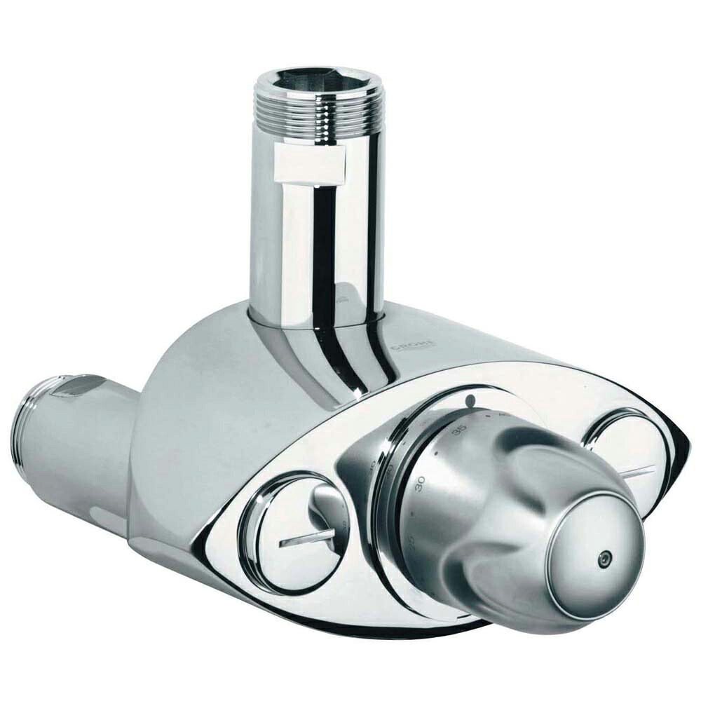 【直送商品】GROHE[グローエ]　浴室用水栓　【JP 241 500】　グローサーモXL 大型サーモスタット混合栓1 1/4\