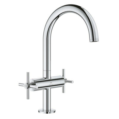 【直送商品】GROHE[グローエ] 【2114400J】 2ハンドル洗面混合栓(引棒なし) アトリオ｜住宅設備のプロショップDOOON！！