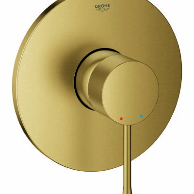 【直送商品】GROHE[グローエ] 【24 057 GN1J】 エッセンス・シングルレバー埋込混合栓（ブラッシュドクールサンライズ） エッセンス