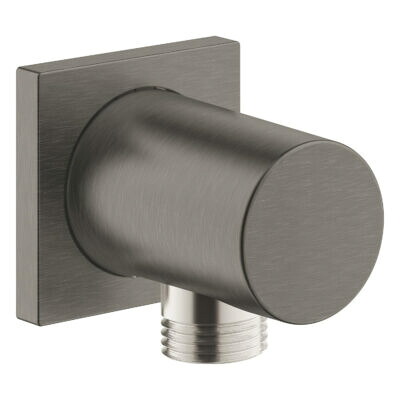【直送商いもの】GROHE[グローエ] 【27076AL0J】 シャワー給水口 ブラッシュドハードグラファイト シャワー部分品