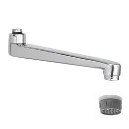 【直送商品】GROHE[グローエ] 【JP195100】 自在吐水口(吐水寸法185mm)+整流吐水マウザー パーツ