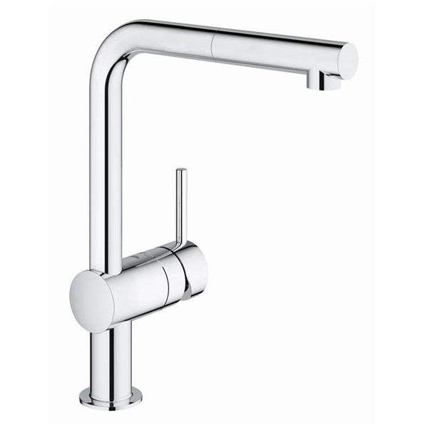 【直送商品】GROHE[グローエ] 【JP 3004 03】ミンタ シングルレバーキッチン混合栓 コールドスタート仕様(ヘッド引出タイプ) 寒冷地仕様 キッチン用水栓 【メーカー直送のみ・代引き不可・NP後払い不可】