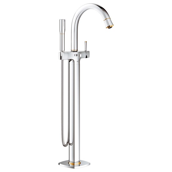 【直送商品】GROHE[グローエ] 【JP 3213 00】グランデラ シングルレバーバス・シャワー混合栓 クロームxゴールド 浴室用水栓 【メーカー直送のみ・代引き不可・NP後払い不可】
